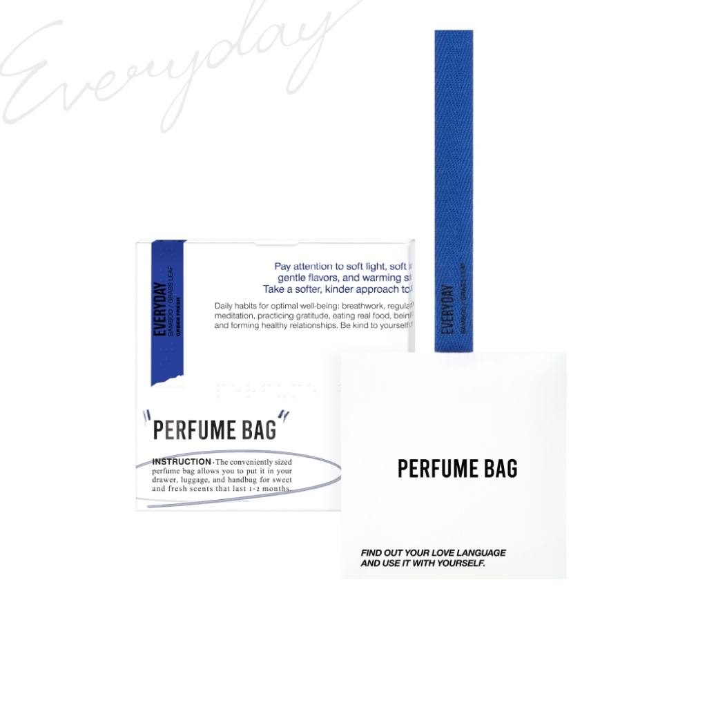 EVERYDAY & FRIENDS | Everyday Basic Perfume Bag 50 g (Everyday Kmkm) | ถุงหอม บ้านหอม ตู้เสื้อผ้า ปรับอากาศ ผ่อนคลาย
