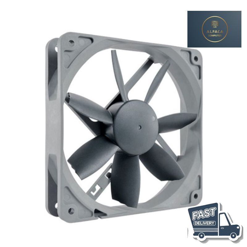 Noctua NF-S12B redux 1200 PWM Case Fan 120mm 1,200rpm สินค้าพร้อมส่ง