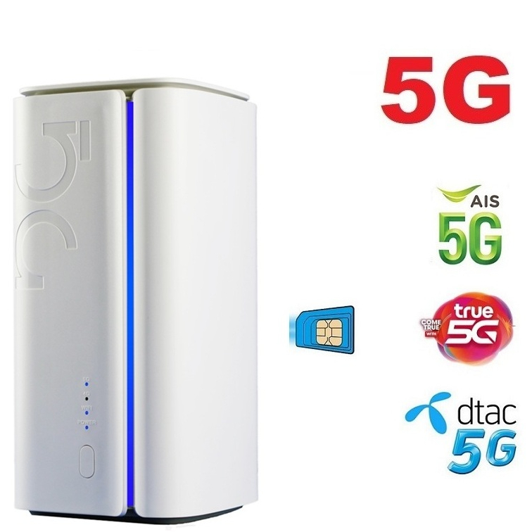 5G CPE WiFi Router 2.2Gbps 3CA 5G 4G AIS DTAC TRUE