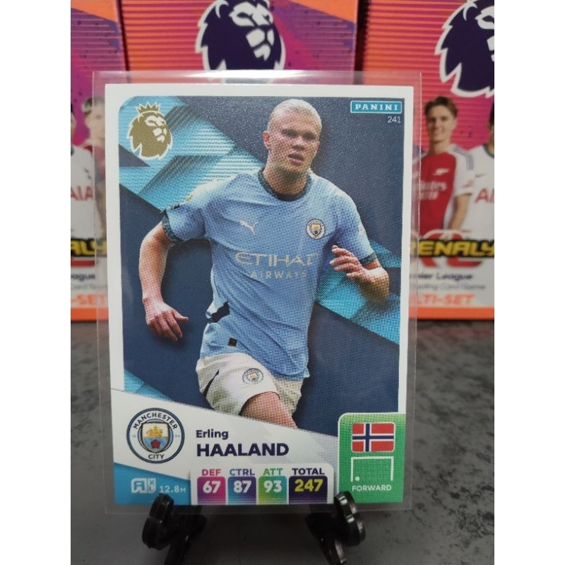 การ์ดฟุตบอล Panini Premier League 2024/25 Adrenalyn XL เบสการ์ด Manchester City