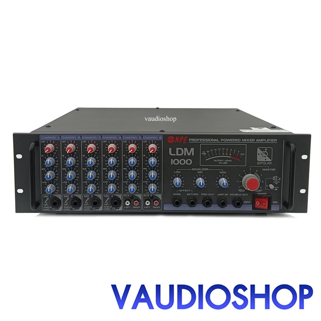 LDM-1000 NPE Power Mixer เพาเวอร์มิกเซอร์ เครื่องขยายเสียง แอมป์ เอ็นพีอี NPE LDM1000