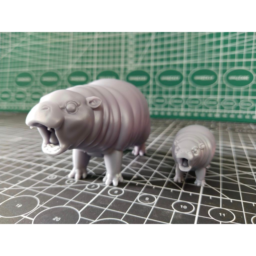 หมูดุ้ง พร้อมเด้ง มาแล้วจ้า - Animal Miniatures