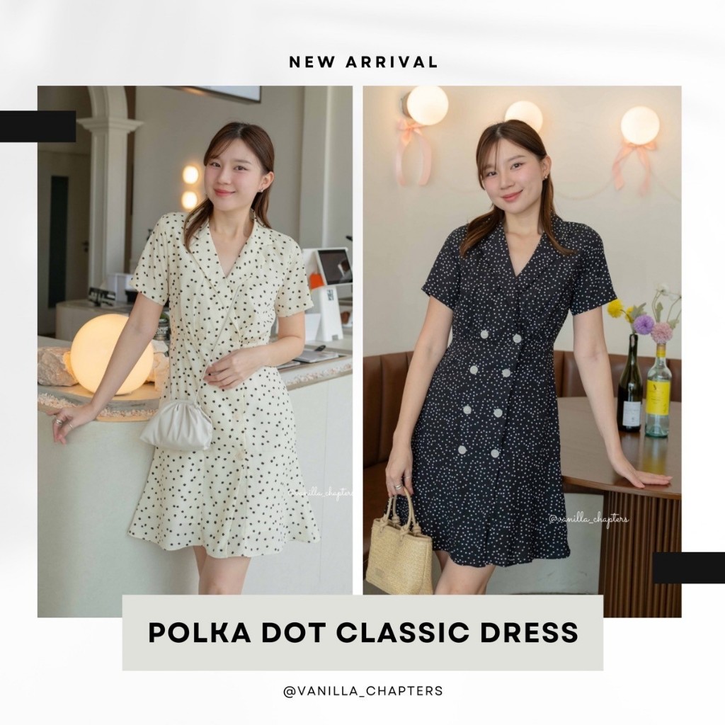 Polka dot classic dress (vanilla_chapters)