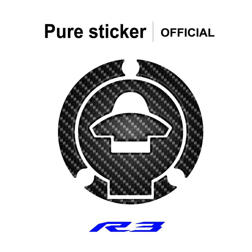 กันรอยฝาถัง YAMAHA รุ่น R3 ปี 2019 ขึ้นไป #r3 #ของแต่งr3 #r3ของแต่ง #กันรอยฝาถังr3