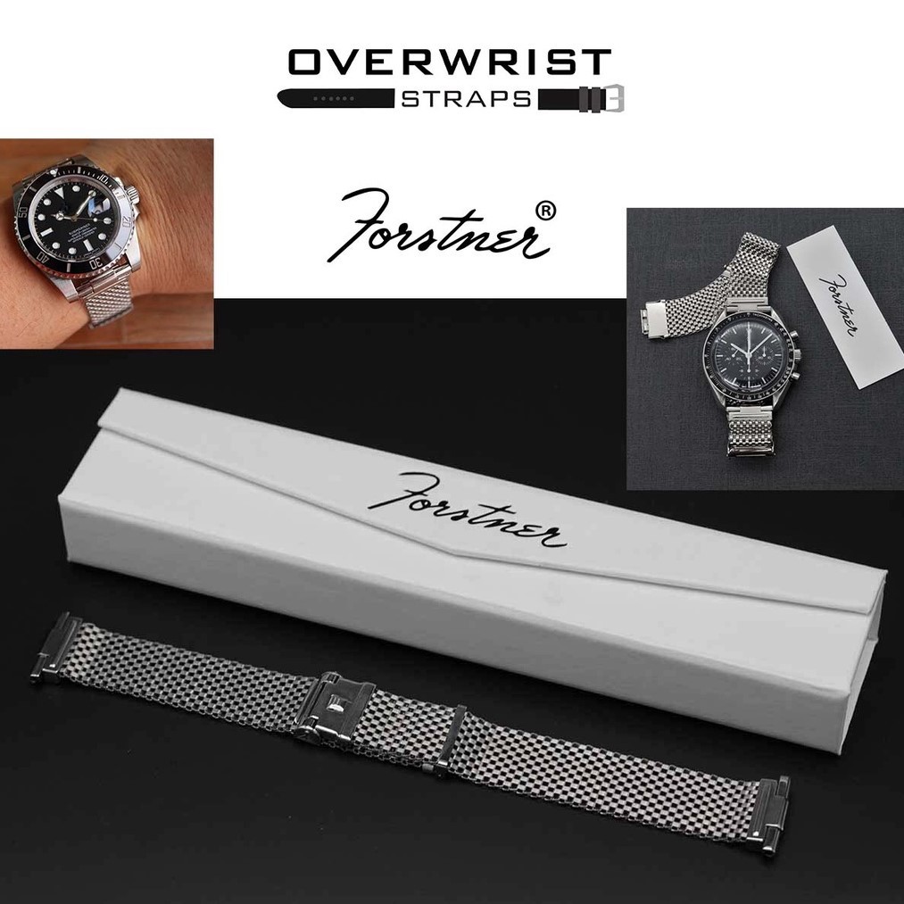 สายนาฬิกา Forstner Bands รุ่น Wide Komfit Straight End