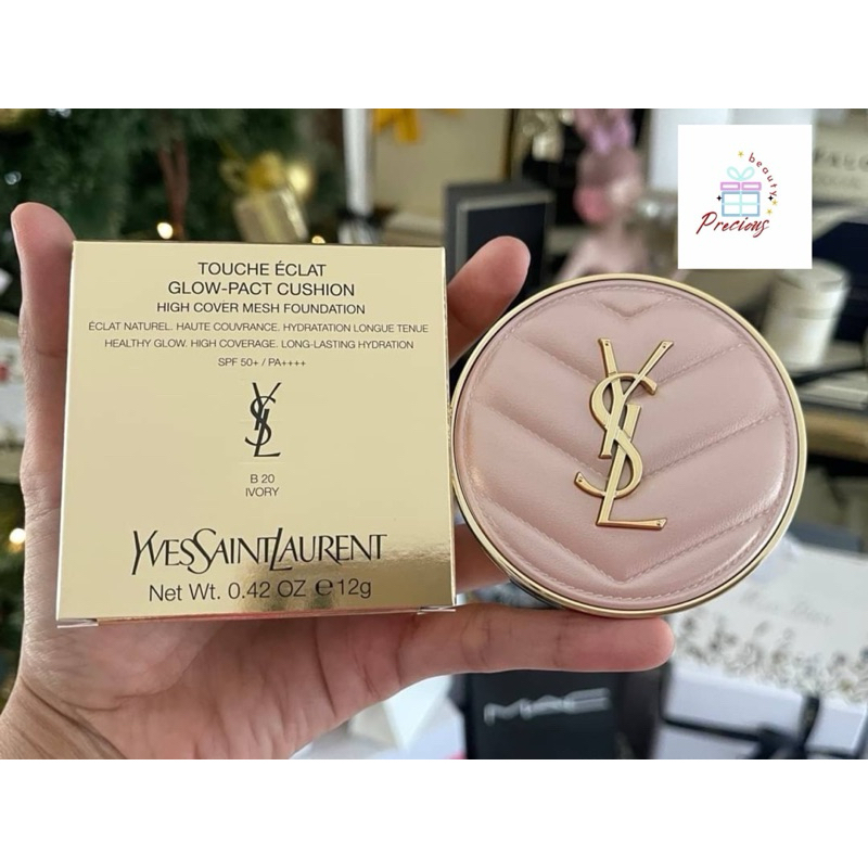 คุชชั่น YSL Touche E’clat Glow-pact Cushion 12g