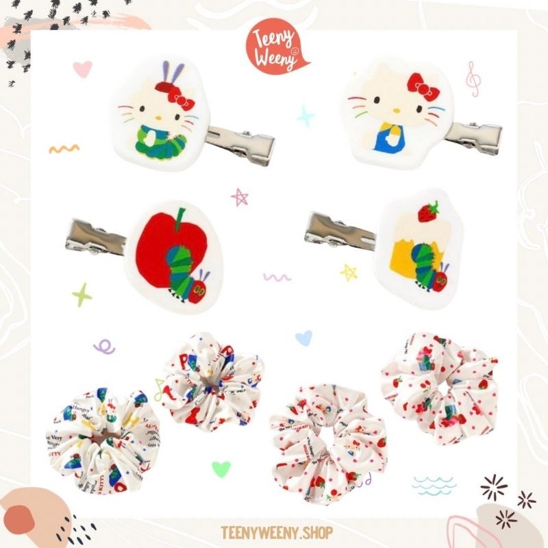 กิ๊บ/หนังยางซานริโอ้ Hello Kitty x The very hungry caterpilla