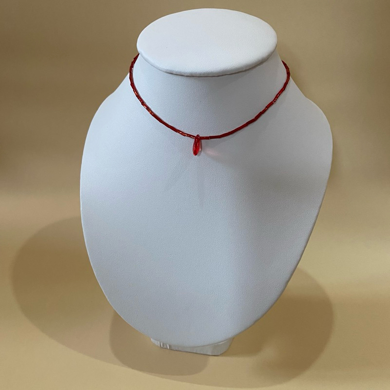 coocoabutter - 🩸🎃 (halloween) necklace สร้อยคอ ฮาโลวีน สร้อยสีแดงแวมไพร์ สร้อยคอลูกปัด
