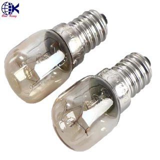 หลอดไฟเตาอบไมโครเวฟ E14s ไฟ LED T22/T25 15/25/40W หลอดไฟทนอุณหภูมิสูง หางปลาเสียบ หางปลาทองเหลือง ทองเหลือง หางปลากลม