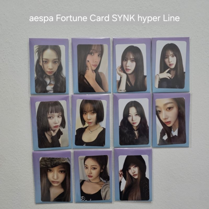 มีโค้ดลด aespa 1st Concert 'SYNK: HYPER LINE' FORTUNE SCRATCH SET