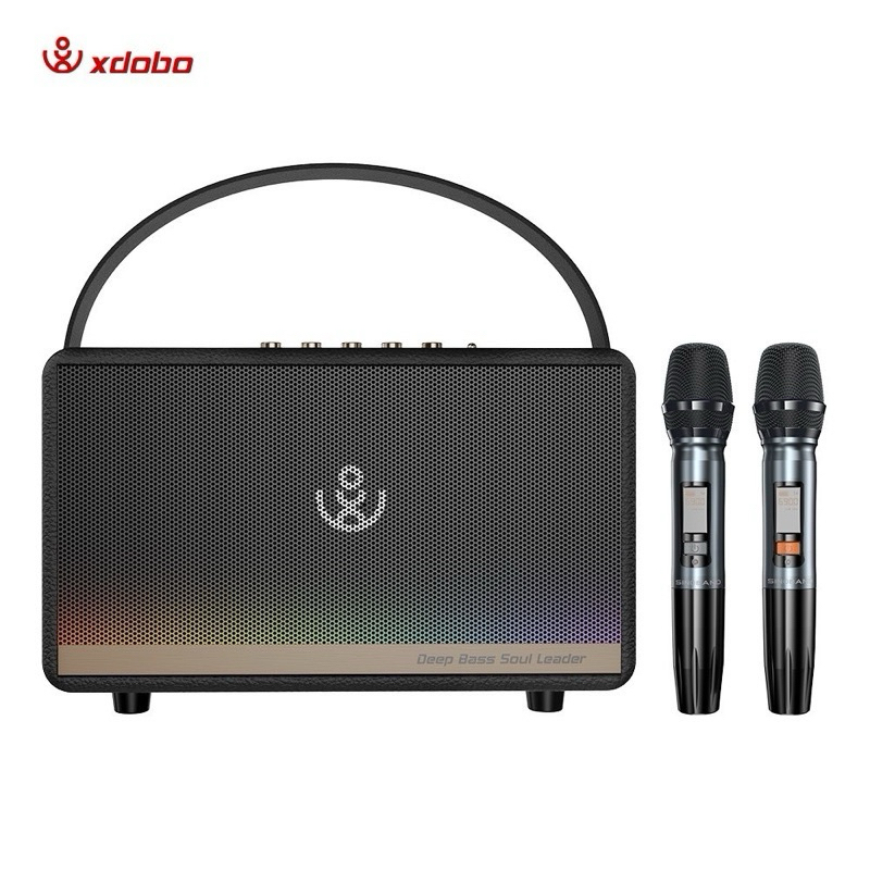 Xdobo SINOBAND Mirage 130วัตต์ Bluetooth Speaker ลำโพงบลูทูธ ไมค์ไร้สาย 2 ตัว ร้องเพลง Party130