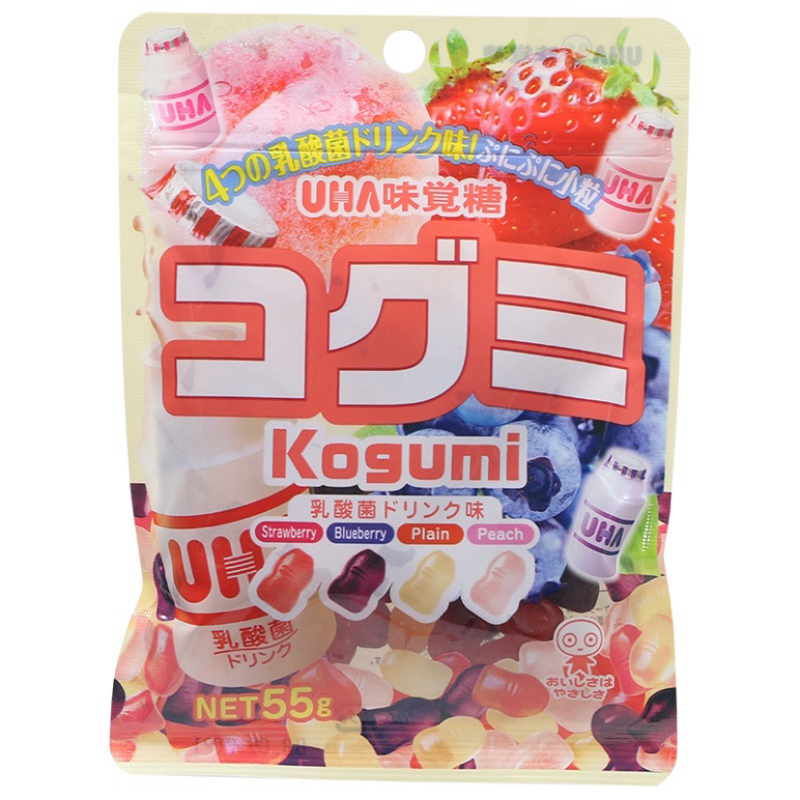 UHA Kogumi เยลลี่ รส นมเปรี้ยว 55g