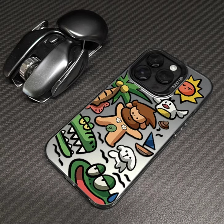 Keroro เคสโทรศัพท์มือถือ iphone 15promax ใหม่ iphone14 ระดับไฮเอนด์ 13pro การ์ตูนสนุก 12 ง่าย 11 แบรนด์อินเทรนด์ 8plus X