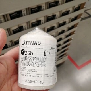 IKEA แท้ค่ะ ขายถูกมากๆ เทียนแท่ง สีเนเชอรัล ขนาด 10 ซม. อิเก…