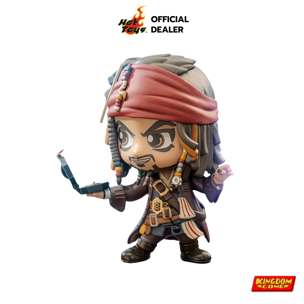 Hot Toys ฟิกเกอร์ของสะสม Cosbaby COSB1099 - Pirates of the Caribbean - Jack Sparrow Cosbaby (S)