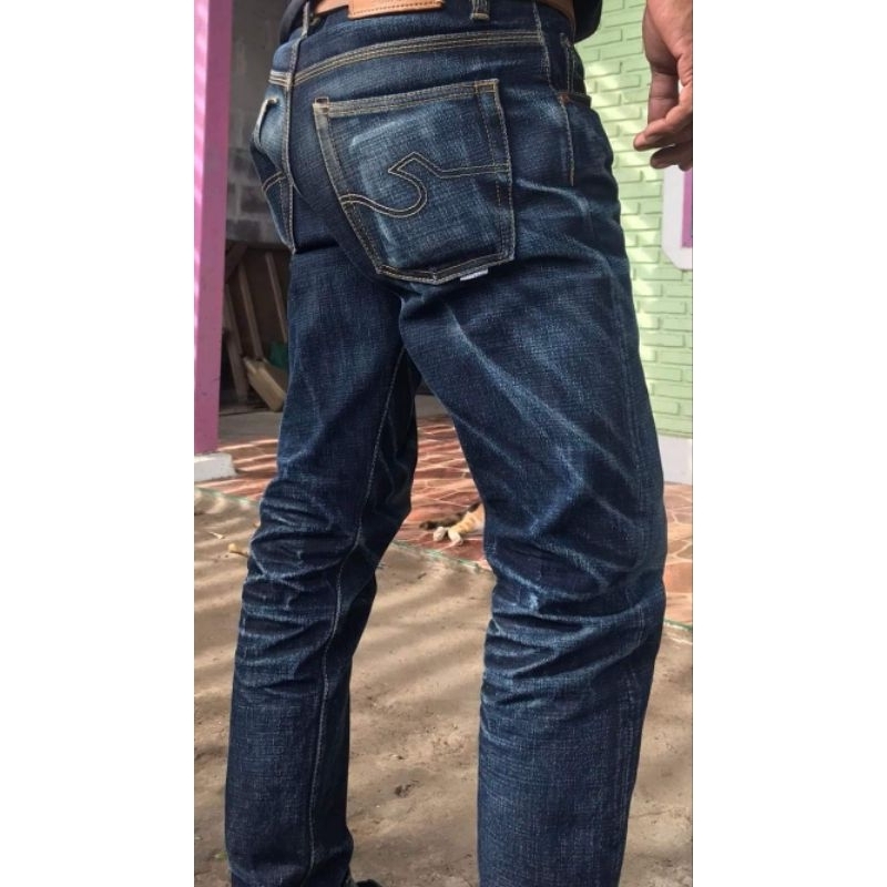 ชุด Set กรูปรียีนส์ พยัคฆ์&มังกร 21Oz. อาร์คปกติ (กางเกง,ถุงผ้ายีนส์,กระเป๋ามือถืออย่างดี) กระบอกเล็ก,ตรง,ใหญ่