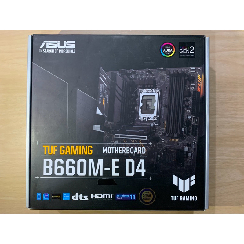 ASUS TUF GAMING B660M-E D4 ( ประกันเหลือเยอะ )