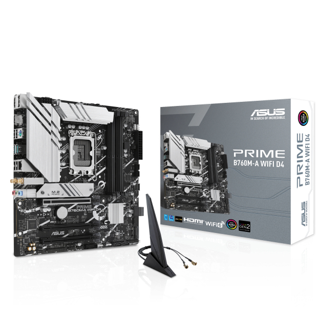 ASUS PRIME B760M-A WIFI D4 (DDR4) (LGA 1700)