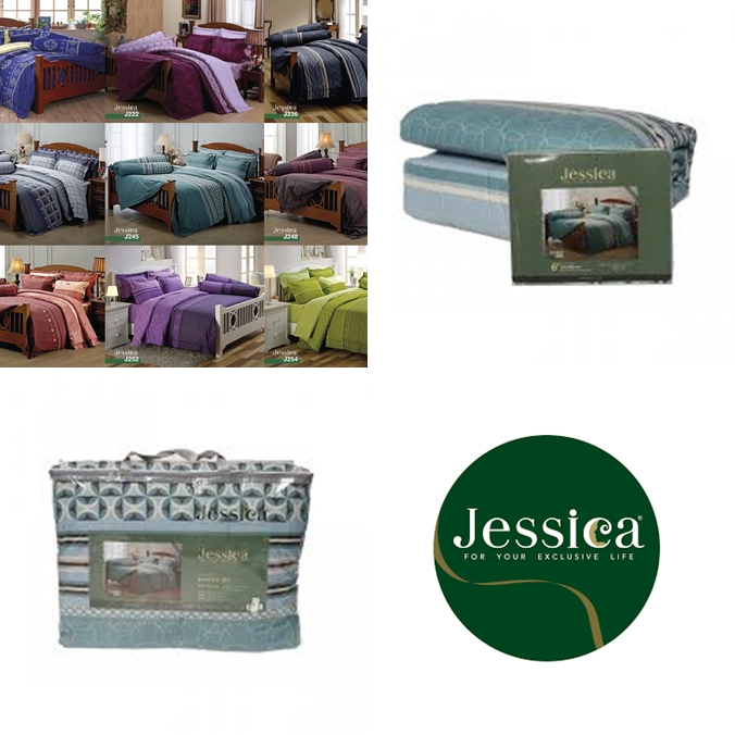ชุดเครื่องนอน เจสิก้า Jessica 3.5 5 6 ฟุต นวม 60x80 90x100  J219 J222 J236 J244 J245 J248 J251 J252 