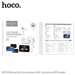 Hoco EW72 หูฟังบลูทูธลดเสียงรบกวน มีจอ Touch Screen Bluetooth Headset