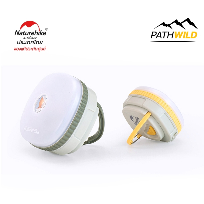 NATUREHIKE D300 tent light-3Abatteries version NH16D300-D โคมไฟ ให้แสงสว่าง เหมาะสำหรับแค้มปิ้ง มีที่แขวน