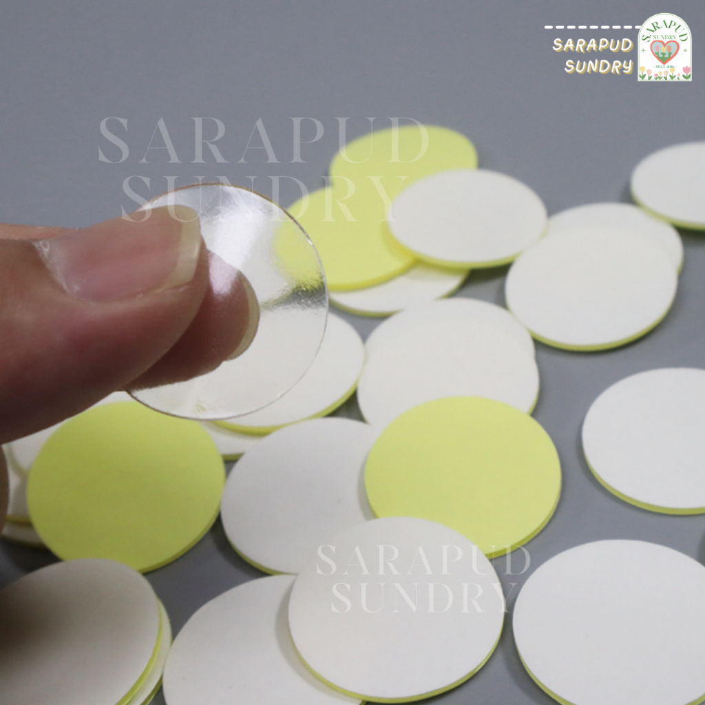 พร้อมส่ง กาวนาโนเจล ใส Nano Gel กาวติด Griptok กาวสองหน้า 3M ขนาด 35mm หนา 1mm