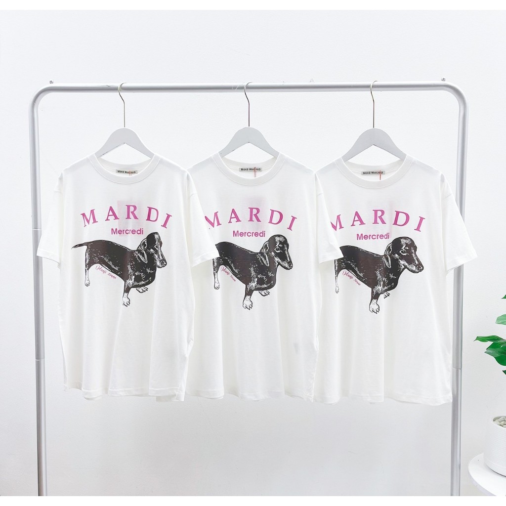 Mardi Ddanji Tshirt (Ivory/Pink)