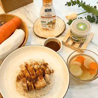 NIZE น้ำจิ้มข้าวมันไก่คลีน ลดโซเดียม 50% ไม่ใส่ผงชูรส (NZ_240)