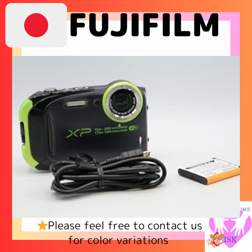 FUJIFILM Compact Digital Camera XP80 Waterproof Black XP80GB used, genuine used japanese cameras dir
