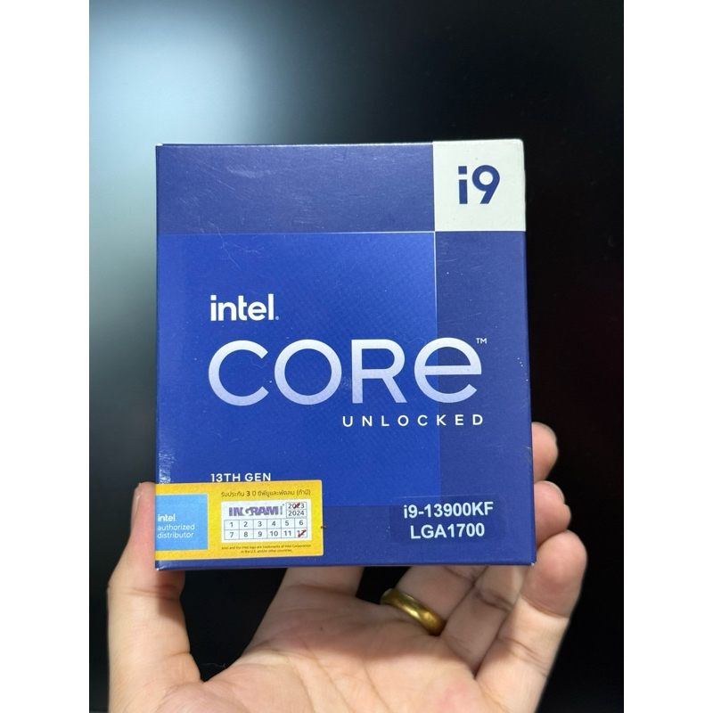 CPU INTEL I9 13900KF ประกันศูนย์ไทย มือสอง