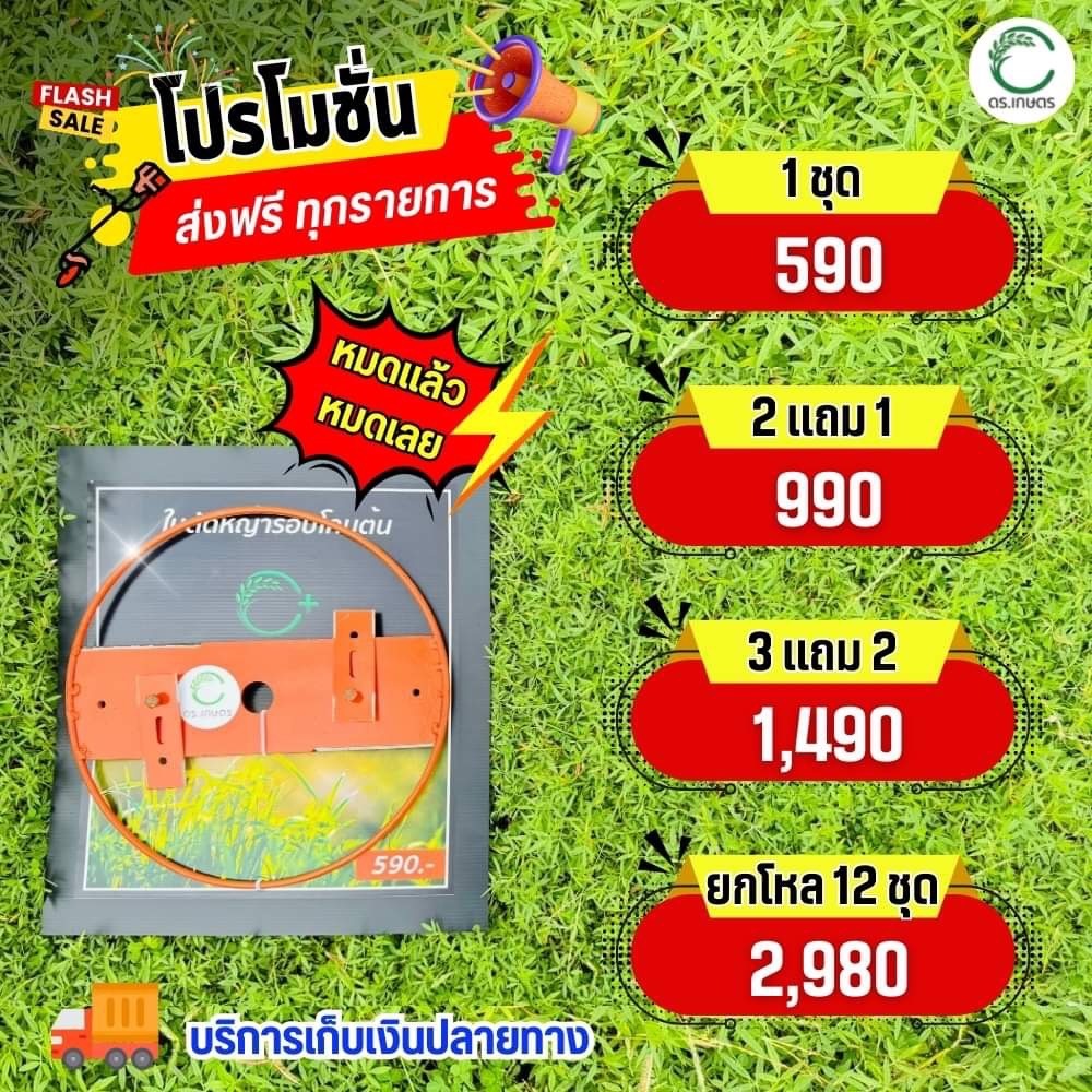 ใบมีดตัดหญ้าซิ่งรุ่นอัพเกรด A+ (ครบชุด ตามภาพ) ตัดไม่ต้องกลัวโดนต้นไม้ ไม่ต้องกลัวโดนท่อน้ำ ปลอดภัย ต๊าฟเกลียวที่ใบมีด ม