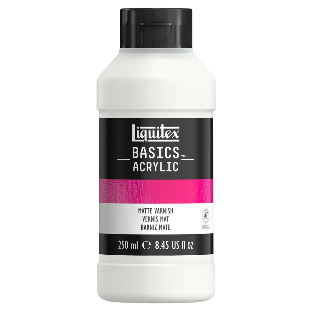 Liquitex Acrylic Matte / Gloss / high gloss Varnish I น้ำยาใสเคลือบงานสีอะคริลิคแบบด้าน / มัน / มันมาก
