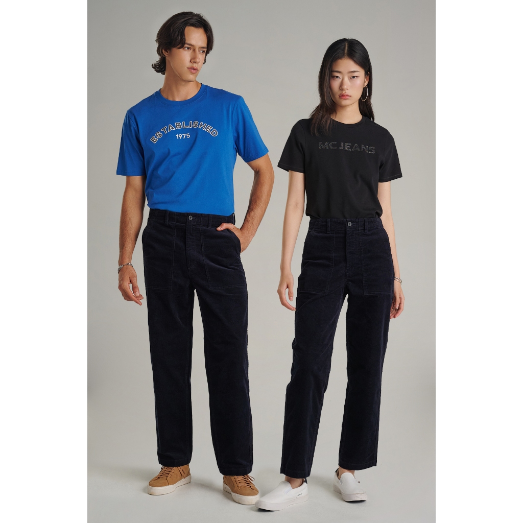 Mc jeans กางเกงผู้ชาย ขายาวคาโก้ Cargo  MCCZ027