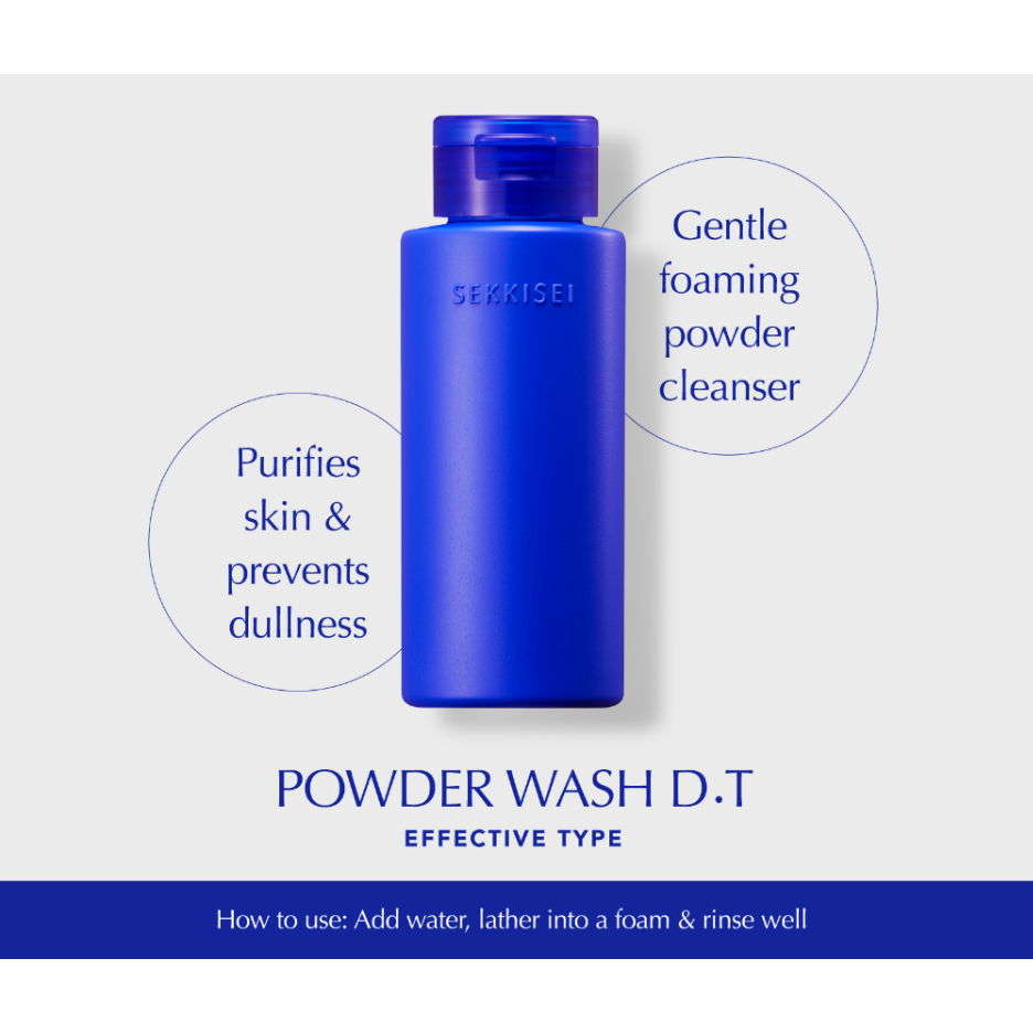 ผลิตภัณฑ์ทําความสะอาดผิวหน้า Kose Sekkisei Clear Wellness Powder Wash ขนาด 50 กรัม (หมดอายุ:08/2026)