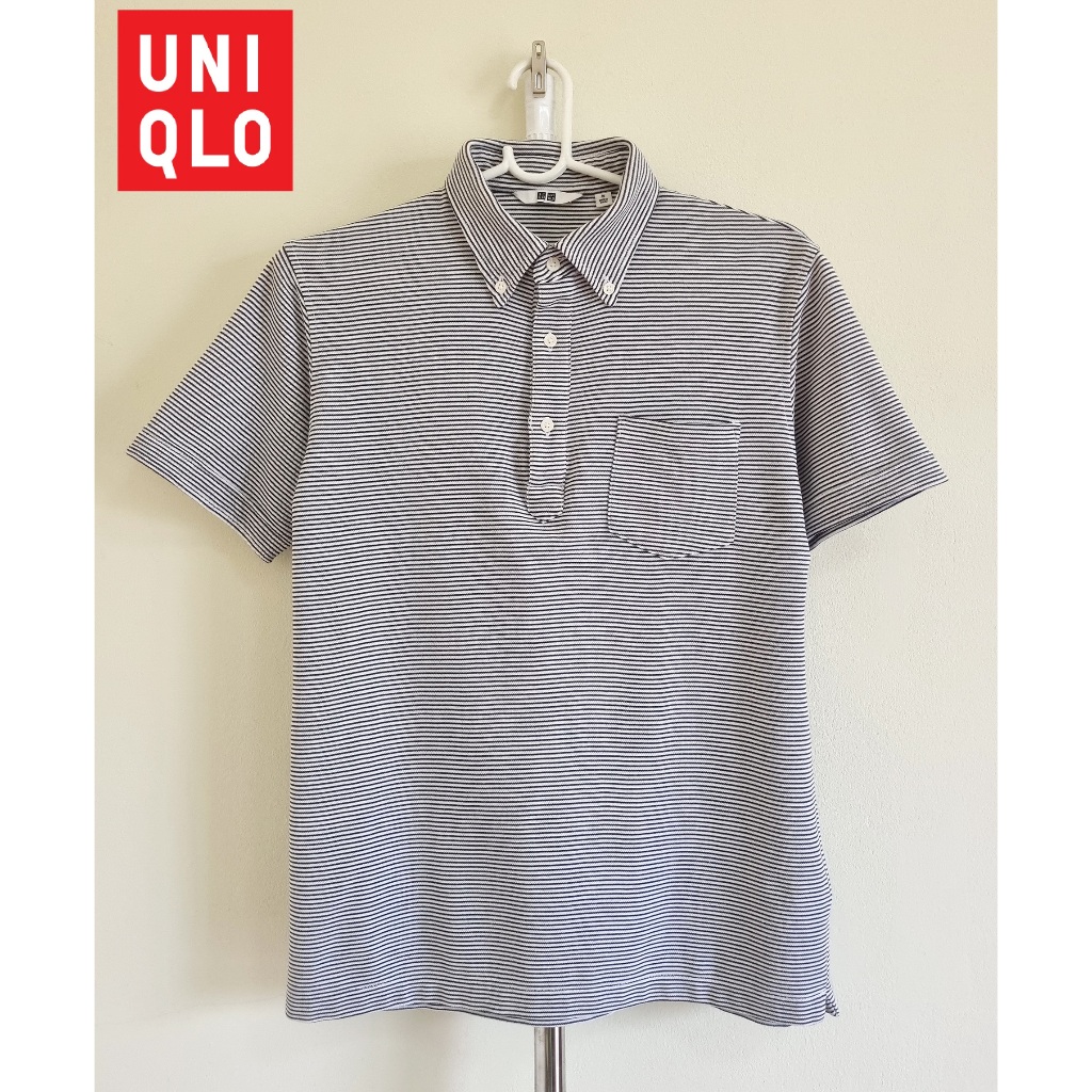 Uniqlo เสื้อโปโล อก 38 นิ้ว มือสอง