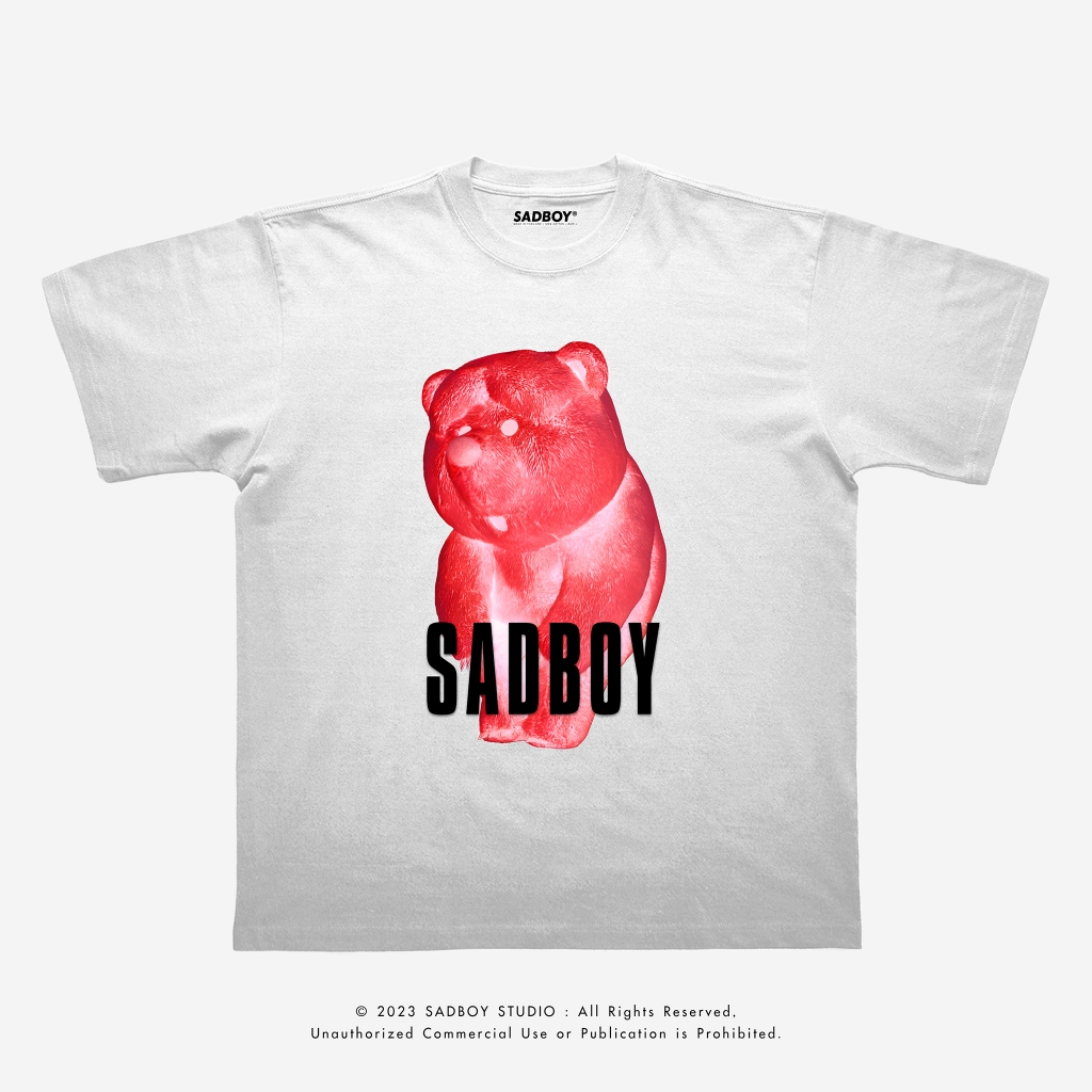 [ ส่งด่วน ] SADBOY® | SAD BEAR | 100% Organic Cotton - รูปที่ 2