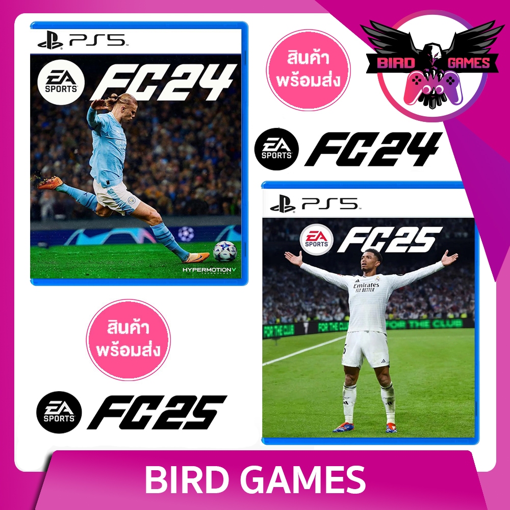 PS5 : FC25 , FIFA25 , FIFA 24 , FC24 [แผ่นแท้] [มือ1] [FIFA24] [FIFA 22 ps5] [FIFA 25] [FC 25 ps5] [FC 24]