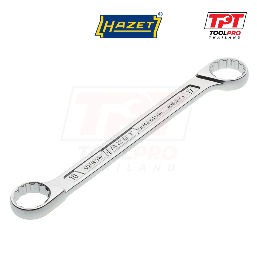 Hazet ชุดประแจแหวน Double Ring Spanner รุ่น 610N