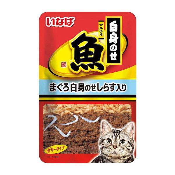 Brand: Inaba Maruuo White Fish Pouch, Tuna White Fish with Whitebait, 40g ส่งตรงจากญี่ปุ่น