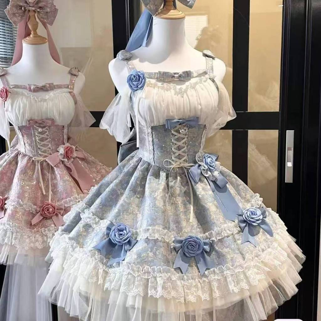 สไตล์ใหม่สวยสไตล์ญี่ปุ่น Loli ลมพรีเมี่ยมประณีต Clothed Pompom ชุดเจ้าหญิง ราคา ถูกที่สุด ดีลบีเคเค แกลเลอรีภาพที่ 3