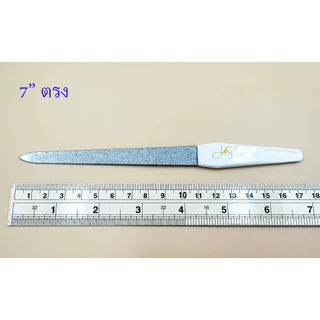 ตะไบเล็บ Jaso ปลายตรง & ปลายงอ มี 4 ขนาด (6 ชิ้น)