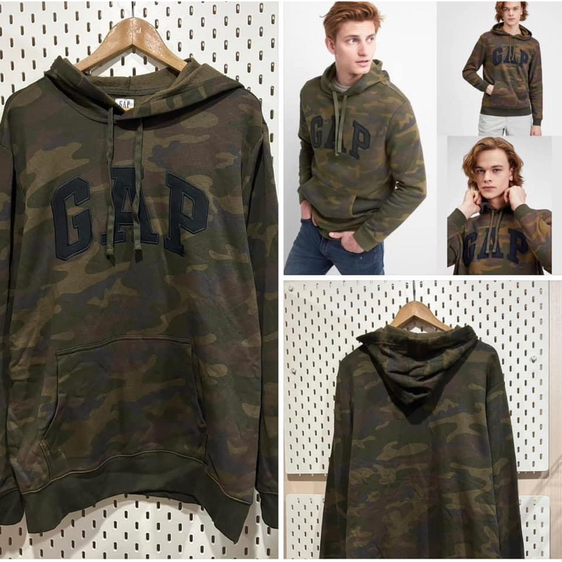 GAP ORIGINALแท้!!ของใหม่!! - hoodie มือ 1 เข้าใหม่ ผ้าไม่หนานะครับ - Cotton 80% Polyester20% - Camo hoodie มาใหม่ลายพราง