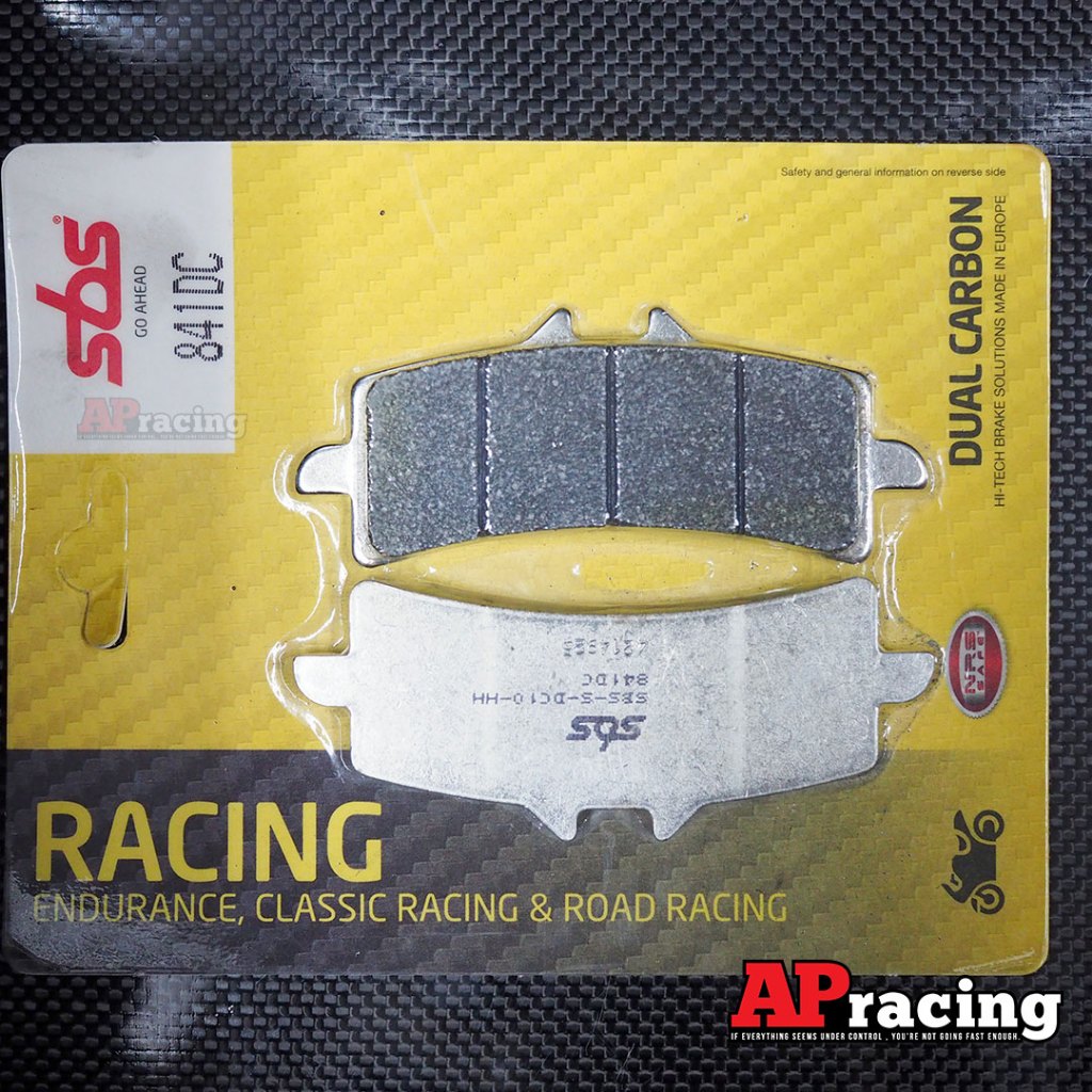 SBS 841DC ผ้าเบรค หน้า Brake pads Brembo M4 M50 Zx10r CBR1000rr SP Ducati V4 Dual Carbon Racing