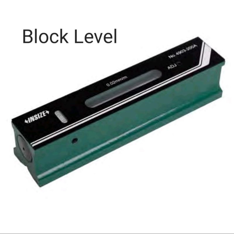Block Level 150 mm เครื่องวัดระดับ ระดับน้ำตั้งเครื่อง INSIZE รุ่น 4903-150A