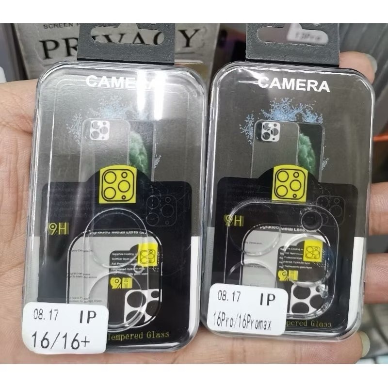 【Flash Sale】นิรภัยใสกันกล้อง ฟิล์มกันรอยกล้อง ฟิล์มกระจกเลนส์กล้องสำหรับ iPhone 16 Pro Max/iPhone 16