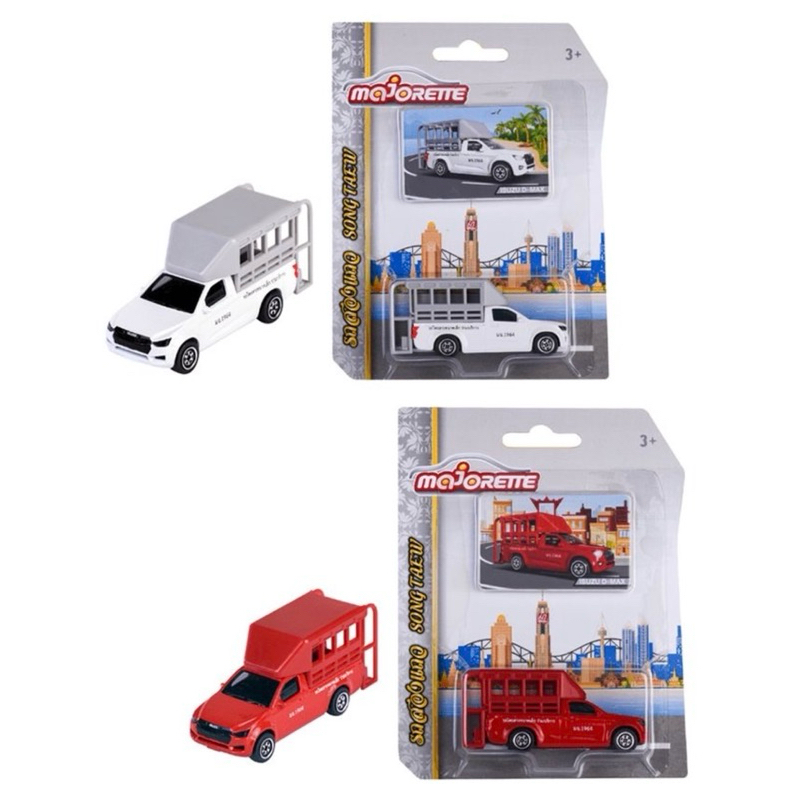 รถโมเดล Majorette โมเดลรถเหล็ก รถกระบะ ISUZU D-max สองแถว รถสองแถว ของแท้ หายาก