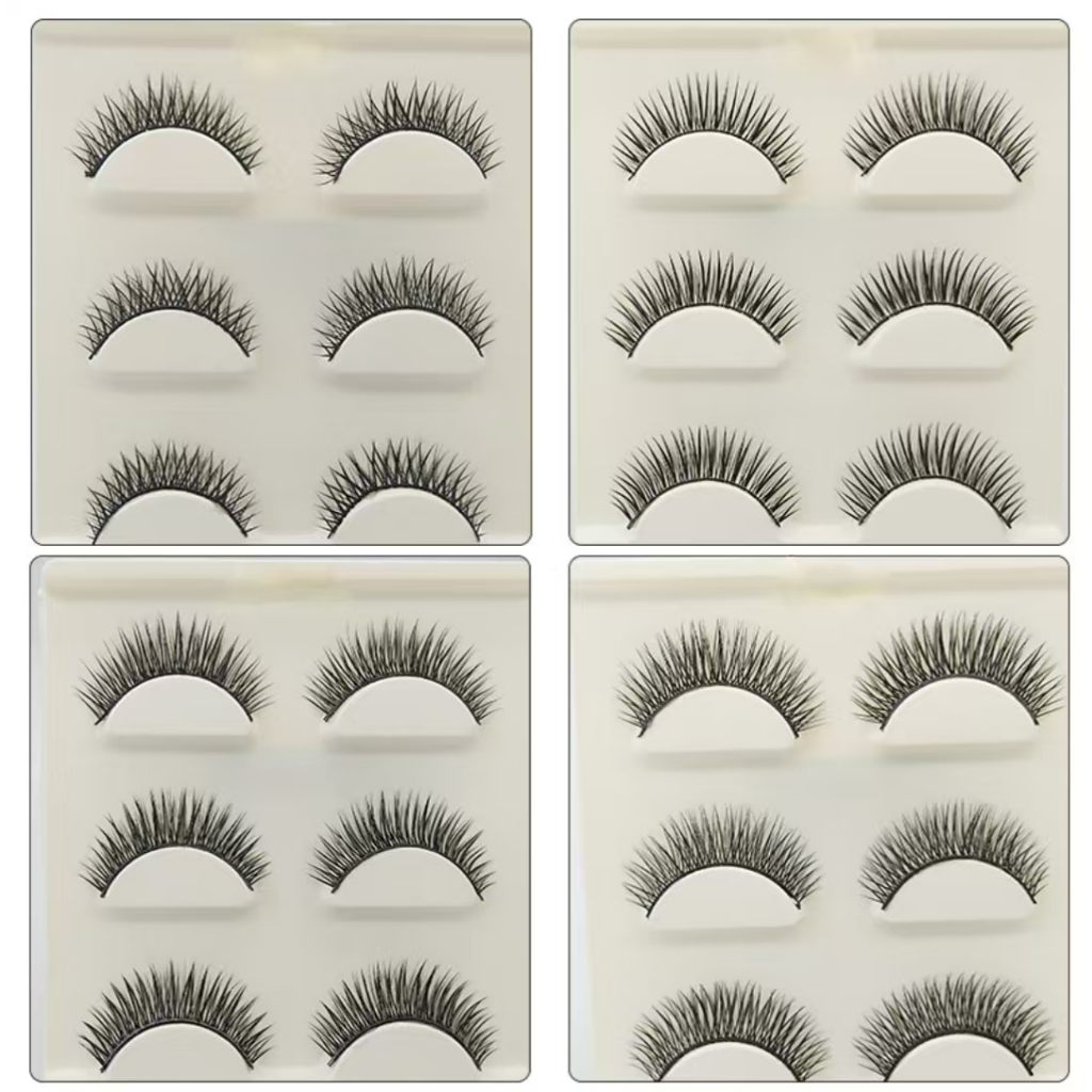 ขนตาปลอม 3คู่ ขนตาปลอมธรรมชาติ ขนตา ขนมิงค์ แบบธรรมชาติ Eyelashes