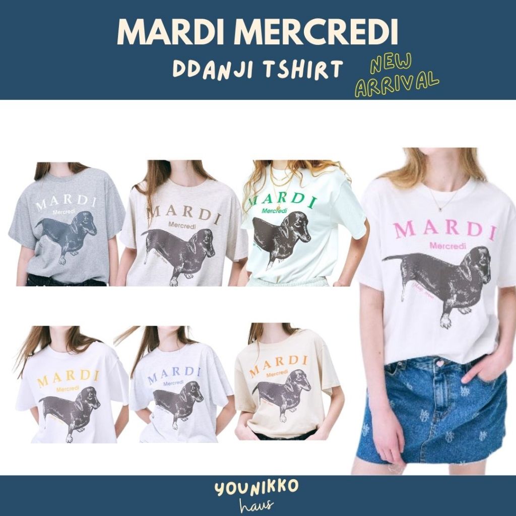 (พร้อมส่ง) Mardi Mercredi รวมลาย Ddanji ของแท้