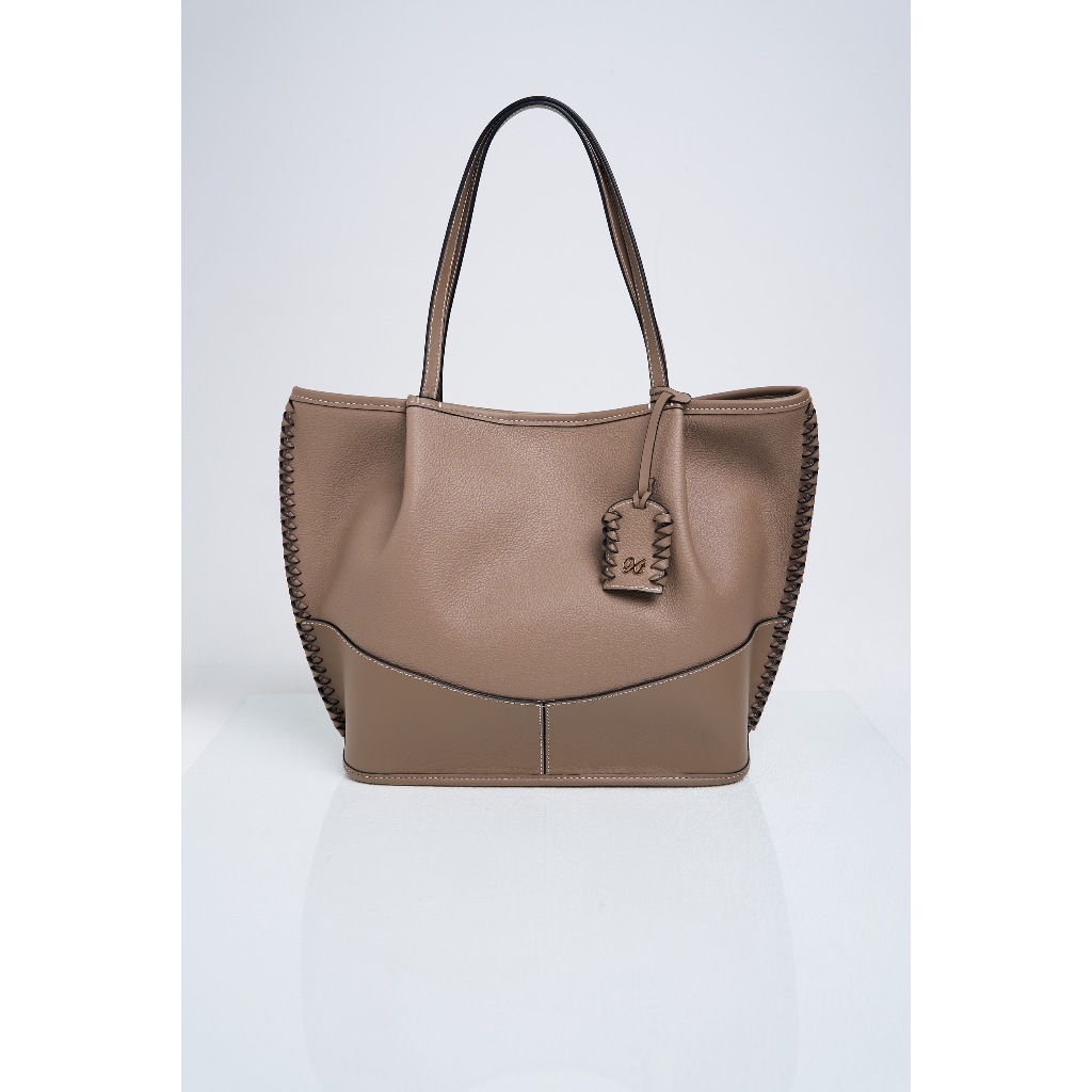 XOTIQUE Carmen 29  Leather Taupe Bag