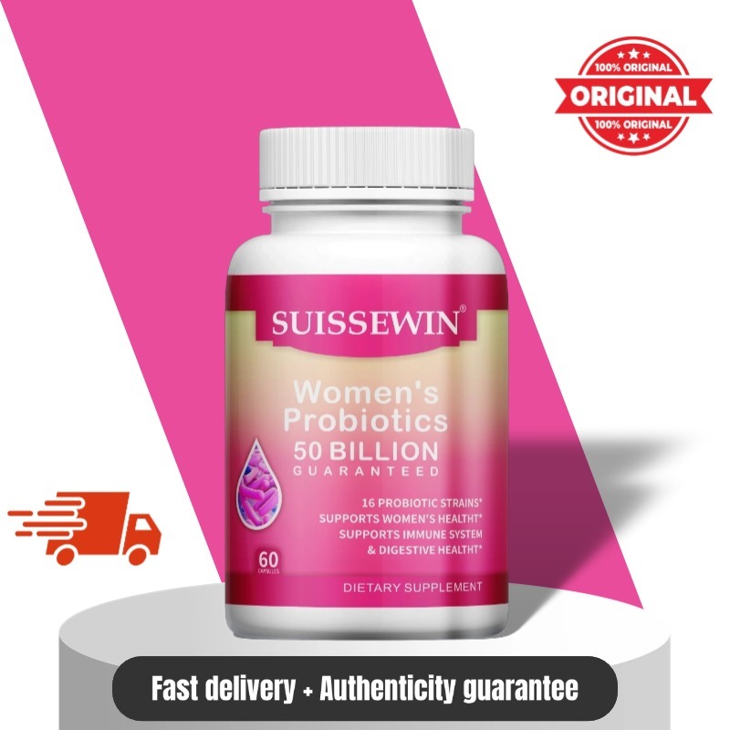 โปรไบโอติกสำหรับผู้หญิง 50 BILLION 60 แคปซูลWomen's Probiotics 50 BILLION